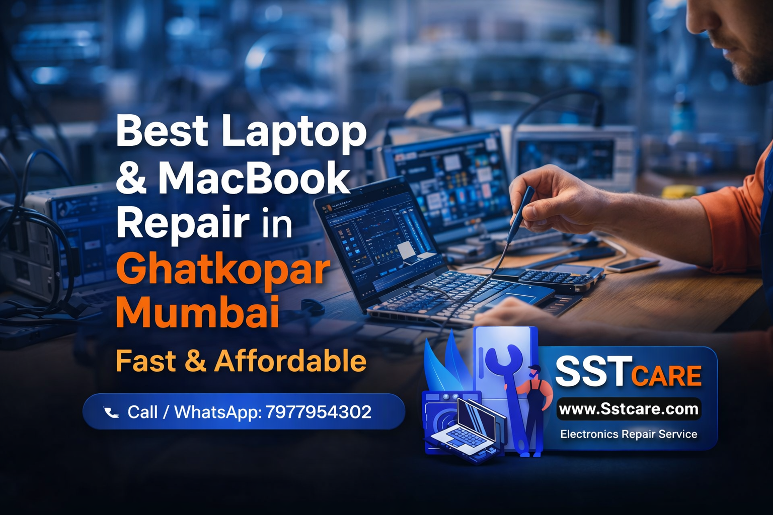 Best Laptop & MacBook Repair in Ghatkopar Mumbai | Fast & Affordable