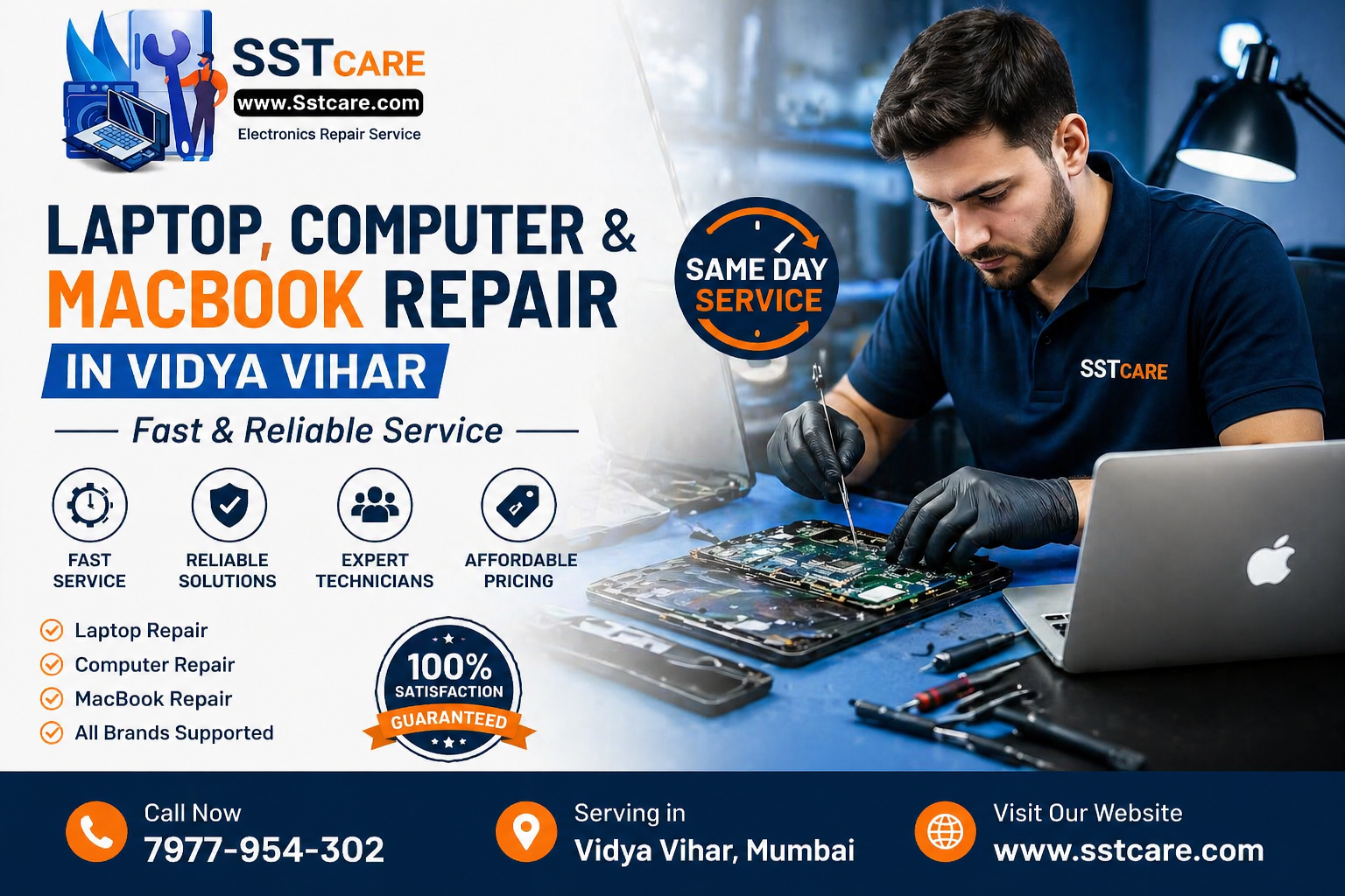 Laptop, Computer & MacBook Repair in Vidya Vihar | Fast & Reliable Service